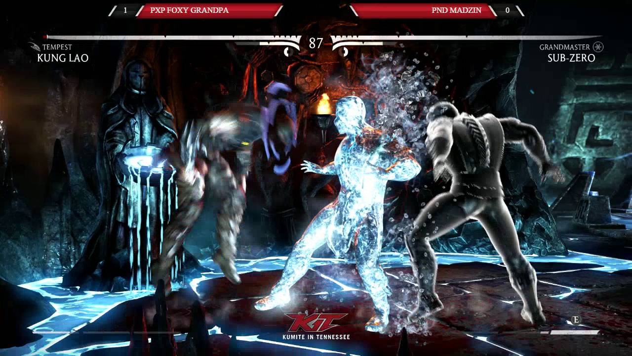 MKX Top 32 @ KIT16 - PXP Foxy Grampa vs PND Madzin [720p/60fps]