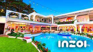 LOVE ISLAND Villa but in inZOI?! 🌴 ULTIMATE Reality Show Speed Build