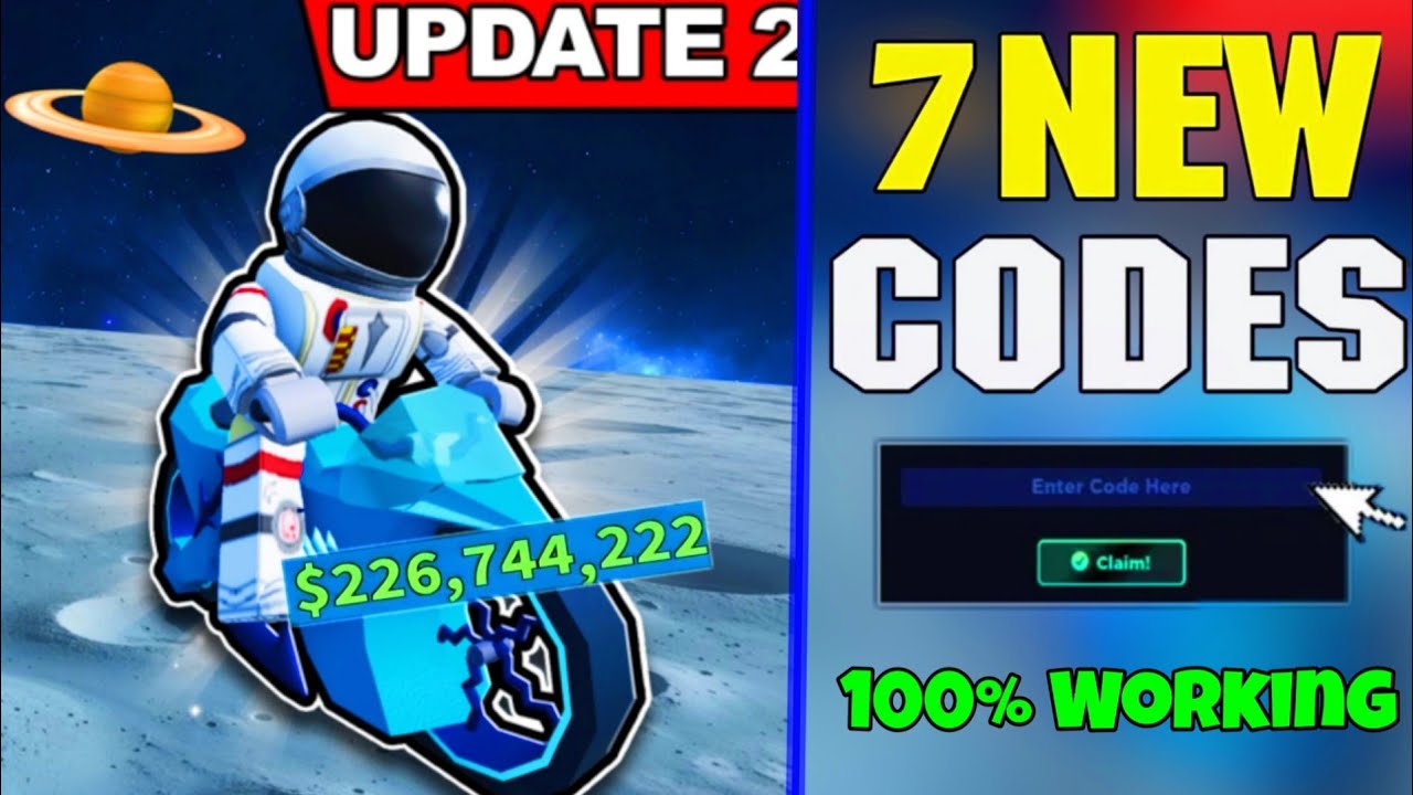 ⚠️UPDATE CODES⚠️MOTORCYCLE RACING ROBLOX CODES 2025 - MOTORCYCLE RACING ...
