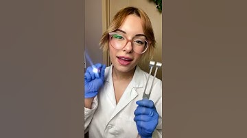 ASMR FAST Ear Nose & Throat Exam #shorts Doctor Roleplay medical examination & personal attention 🌸