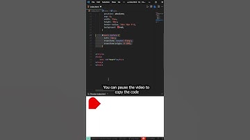 How to make a Heart in CSS ❤ #Shorts