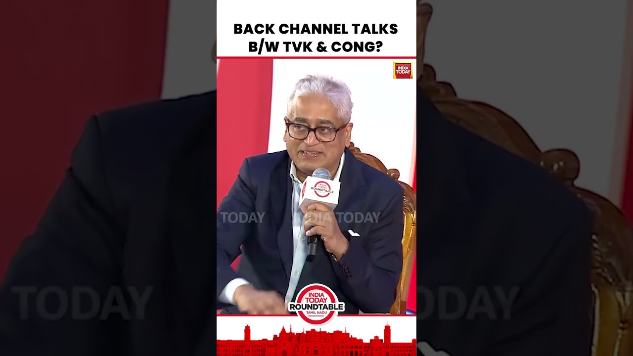Backchannel Talks Between TVK & Congress? Big Buzz Ahead Of TN Elections | India Today Round Table