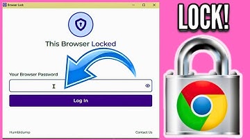 How to Lock Google Chrome Browser with Password