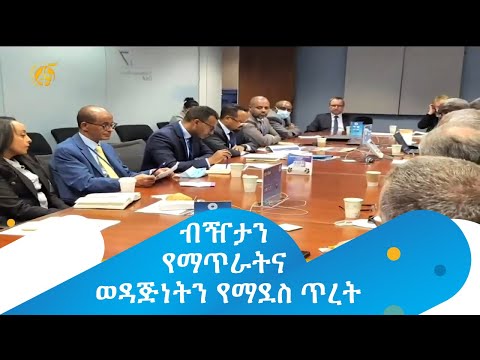 ብዥታን የማጥራትና ወዳጅነትን የማደስ ጥረት