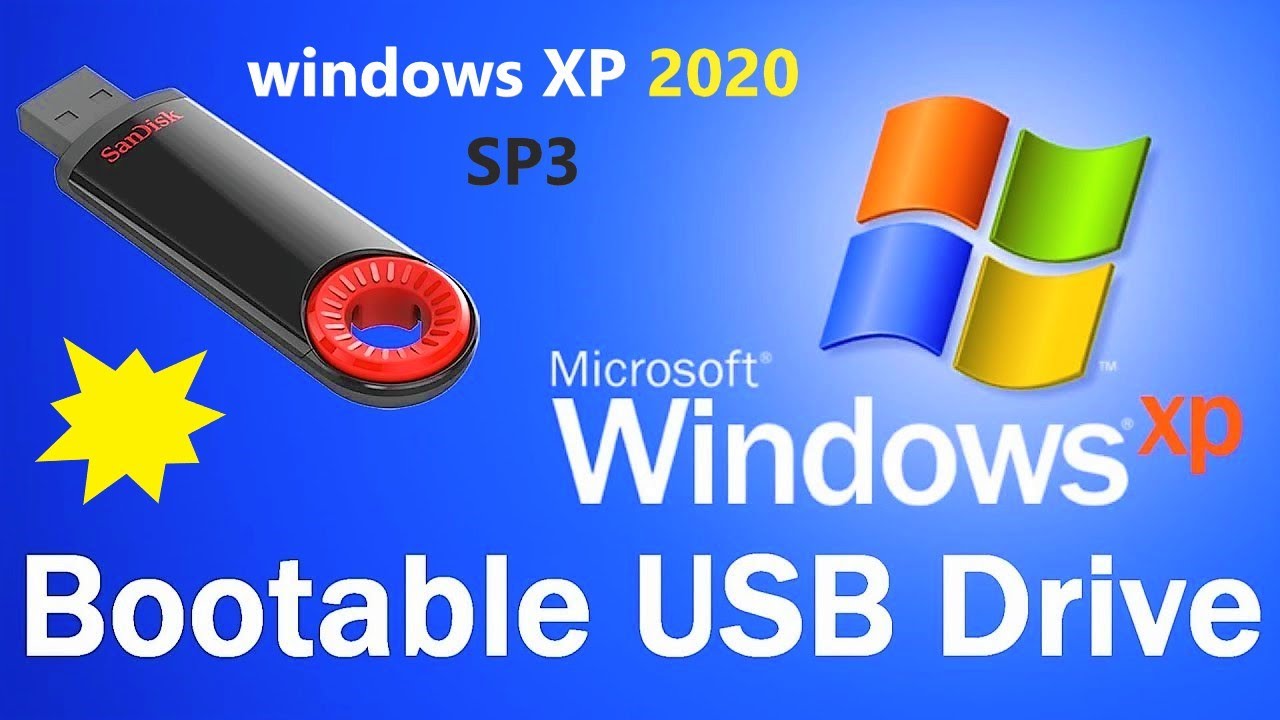 WINDOWS XP BOOTABLE USB - YouTube