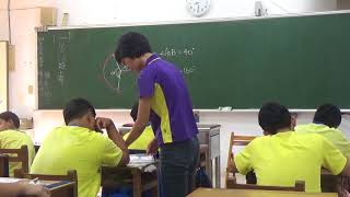 20171120 梅仙談數學 圓心角 弧度 圓內角 圓周角 琉球國中905班