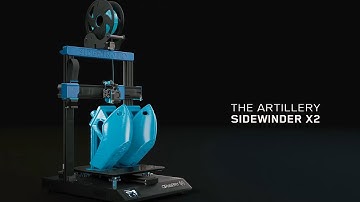 Artillery Sidewinder X2 3D Printer Overview Auto Bed Level Dual Z-Axis Drive