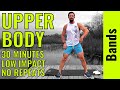 30 Minute Upper Body Resistance Band Workout - No Repeats