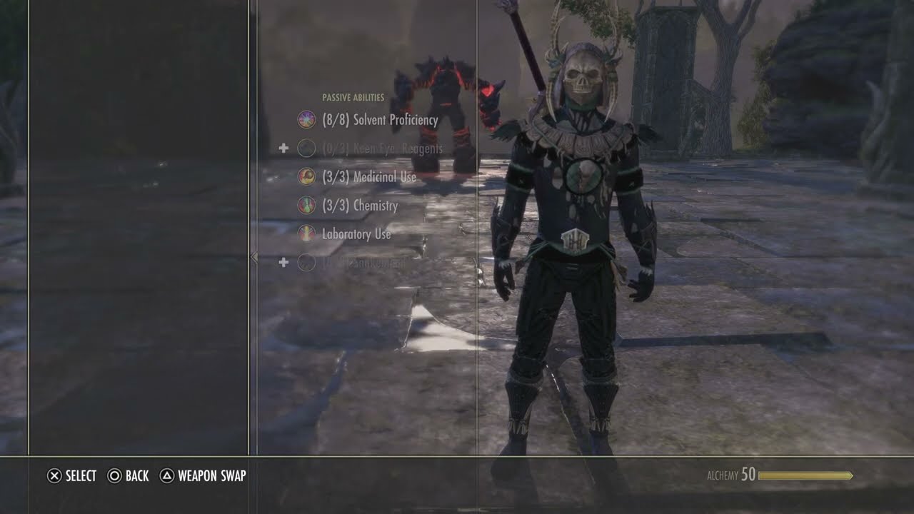 The Elder Scrolls Online - Stamina Necromancer; The Lost Depths PS5 NA