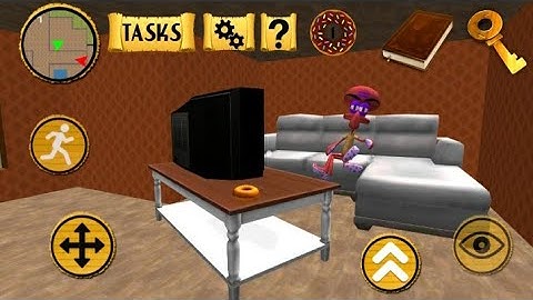 Hello Squid Sponge Neighbor Escape (Level 2)