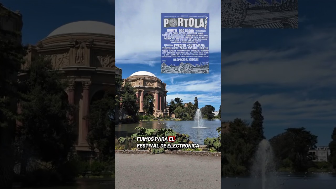 Portola 2026 🪩 unaa escapadita en San Francisco #portola #bayarea #despacio #moncloxahi #soulwax