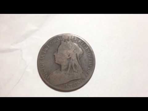 1897 Great Britain One Penny (Mintage 20.8 Million!)