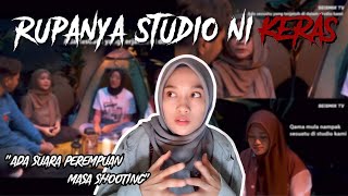KENA GANGGU MASA SHOOTING DI STUDIO SEISMIK TV | QREEPY (reaction   explaination)