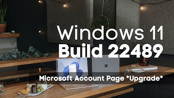 Windows 11 Insider Dev Channel Build 22489