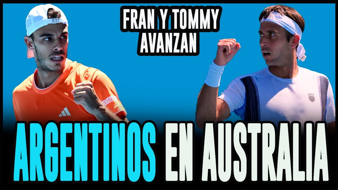 FRAN CERÚNDOLO Y TOMMY ETCHEVERRY AVANZAN EN AUSTRALIA