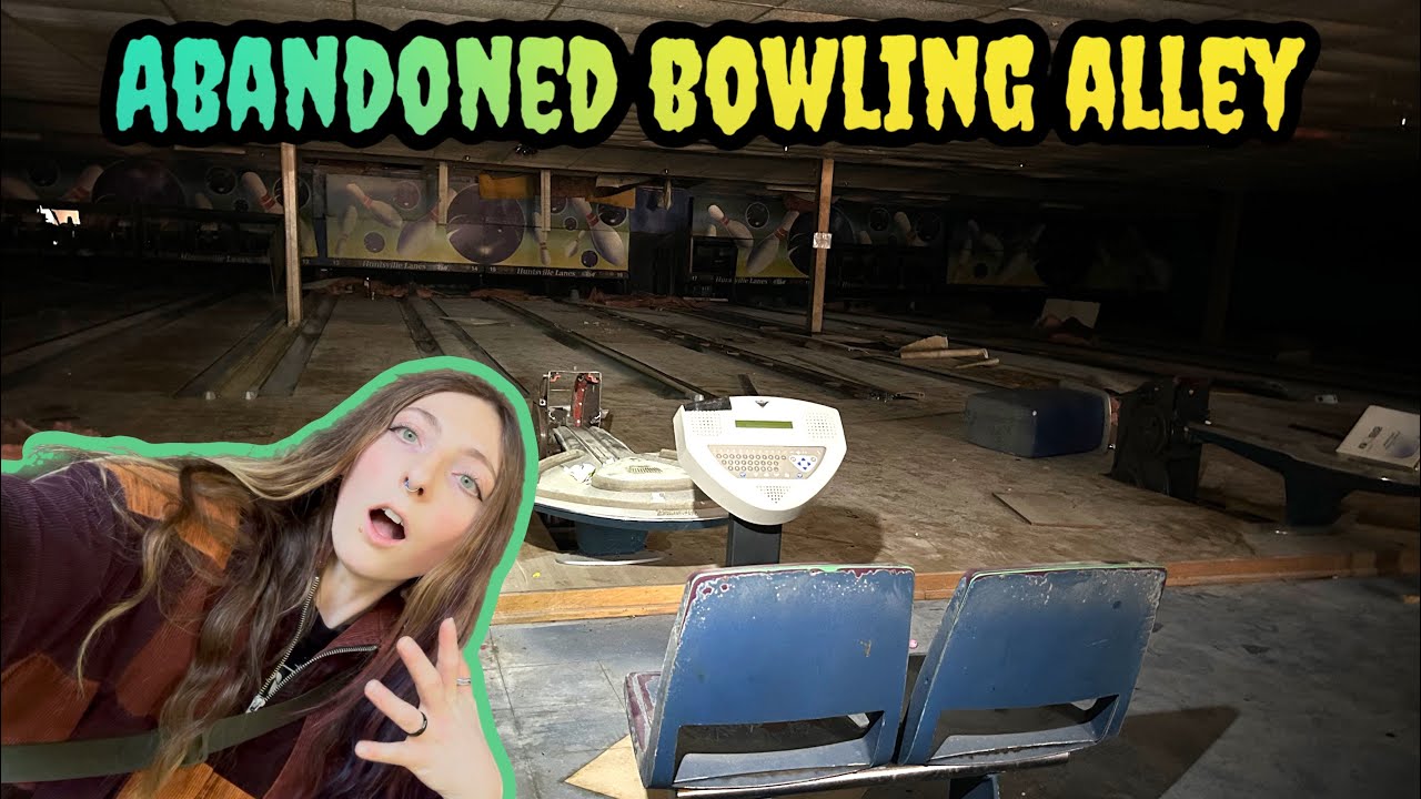 Я в одиночку исследовала жуткий заброшенный боулинг-клуб | Урбекс-исследование в одиночку (женщина)