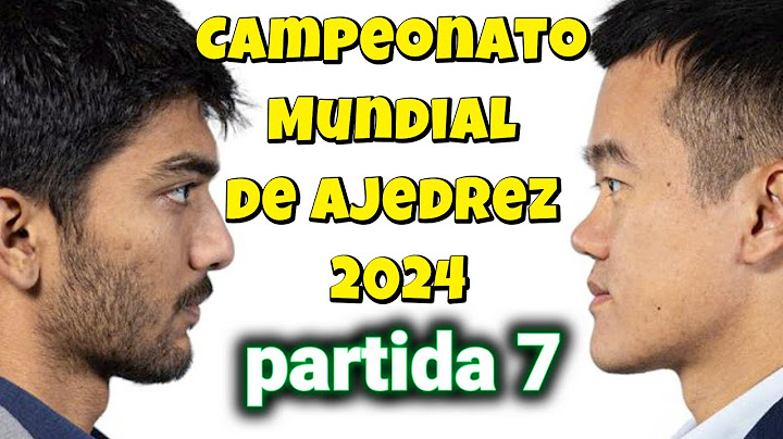 7ª Partida CAMPEONATO DEL MUNDO de la FIDE | Ding Liren vs. Gukesh Dommaraju