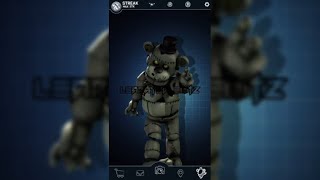Fnaf-Ar Edit , Cm Fnaf 1 To Hw Fnaf 1 Animatronics, Credits To For Vid,