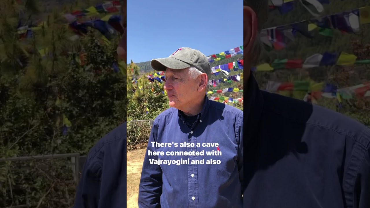 Dr. Fleet Maull Visits Pharping, Nepal on retreat. Sacred caves, 