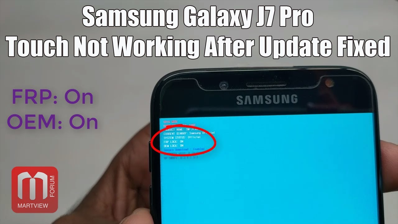 Galaxy J7 Pro Touch Screen Not Working After Update Fixed