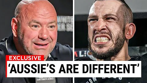 Dana White WOWED By Aussie MMA Fighter Shannon Ros...