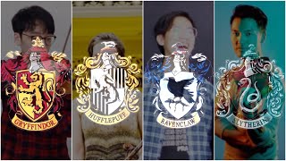TwoSetViolin, Ray Chen & Hilary Hahn as Hogwarts houses | GDFR