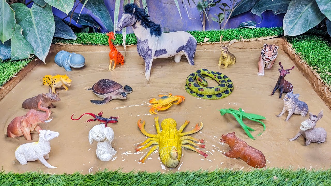 Mud Rescue Mission: Helping Cute Animals | Educational Kids Adventure 🎠🦂