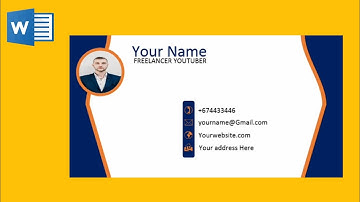 How to make Email Signature in Microsoft Word