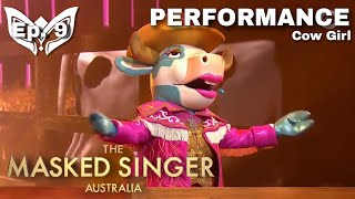 Ep. 9 Cow Girl Sings "Asks What About Me?" | The Masked Singer AU | Season 5