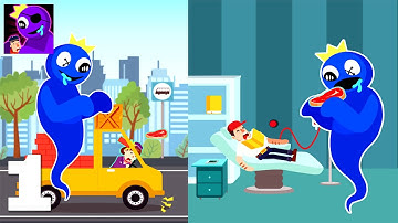 Rainbow Incoming: Death Puzzle - (All Levels - 1- 40) Gameplay Android,iOS