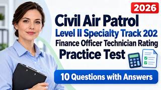 CAP Level II Specialty Track 202 Finance Officer Technician Rating Practice Test