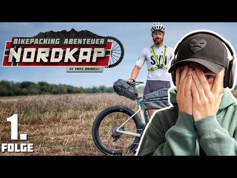 NA DAS GEHT JA GUT LOS! @FritzMeinecke beim NORTHCAPE 4000 Ultracycling  / Joshua Ehler reagiert!