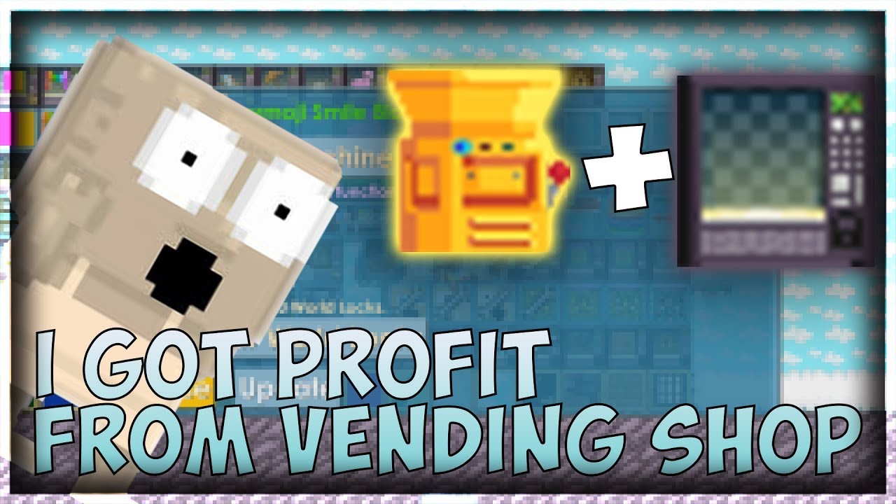 I GOT PROFIT FROM BUILDING BLOCKS MACHINE SHOP│Growtopia(그로우토피아) YouTube