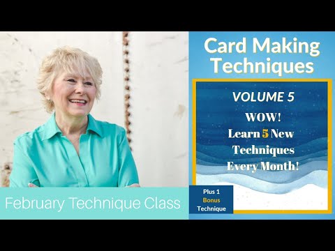 🔴 Card Making Techniques Vol 5 | Techniques To Inspire & Create Fun