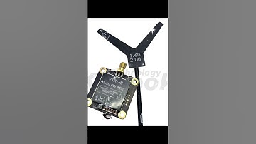 🛸 Say goodbye to connection issues! This 8-channel image transmission device is compatible 1.7G 6W !