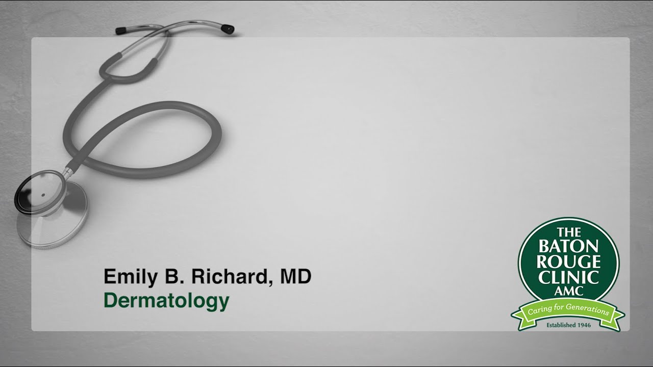 Dr. Emily B. Richard Dermatology YouTube
