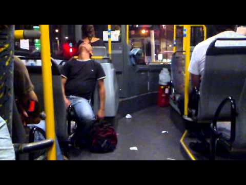Crazy Guy On Bus Youtube