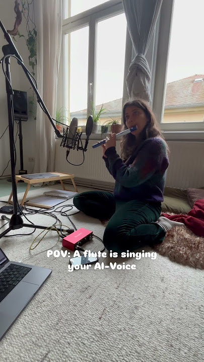The singing flute - played by my dear friend Ninaš #aivoice #pipe #flute