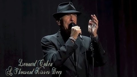 Thumbnail of Leonard Cohen - A Thousand kisses deep