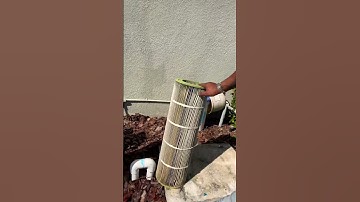 Good cartridge filter compared to a bad cartridge filter for your swimming pools.