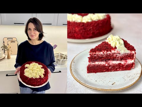 RED VELVET торт🍒 Cherry Red Velvet Cake