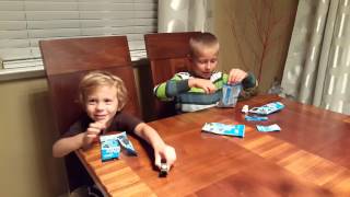 Adam & Daniel Oppening Mini Thomas And Friends Collection