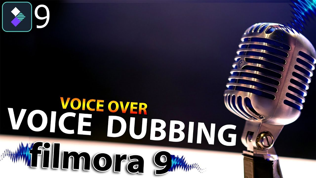 FILMORA 9 | HOW TO | DUBBING & RECORD VOICE OVER | BECOME DUBBING ...