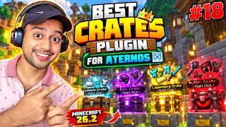 Information Best Crate Plugin For Aternos Server 26.2 | Excellent Crates Plugin Tutorial | Hypixel Part #18 Guide