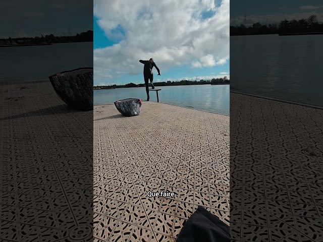 Aujourd'hui mon ordinateur est tombé en panne. Que faire ? #pumpfoil #foil #dockstart #enjoylife