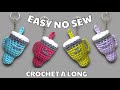 CROCHET TRAVEL CUP MUG STANLEY YETI NO SEW AMIGURUMI KEYCHAIN