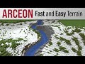 Make Quick Terrain with Terragen, River, and Smooth Snow | Arceon Guide