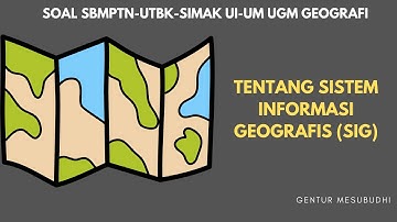 Soal SBMPTN UTBK SIMAK UI UM UGM Geografi tentang Sistem Informasi Geografis (SIG)