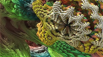 3D Animated Fractals - Mandelbulb Fractal (Mandelbulber)