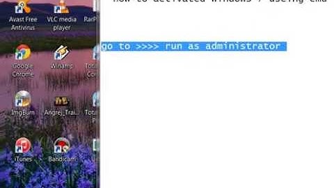 how to activate windows 7 useing cmd 100%